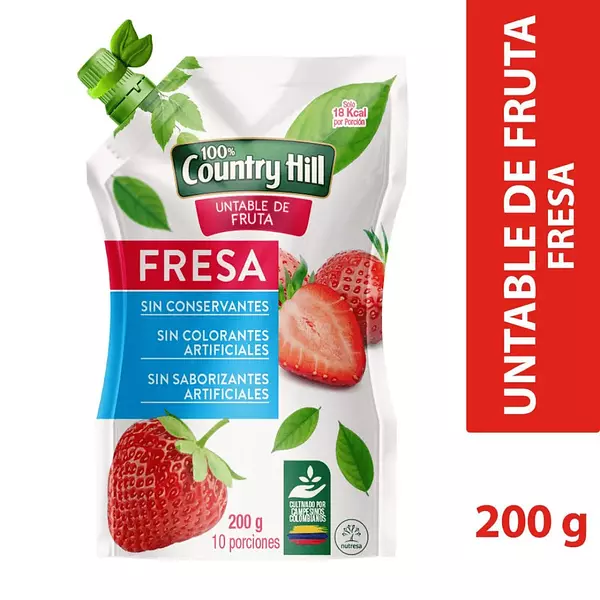 Esparcible Country Hill Fresa 200g