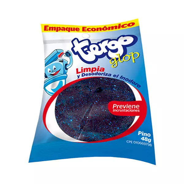 Cof Tergo Glop Limpia Inodoros x 48gr Pino