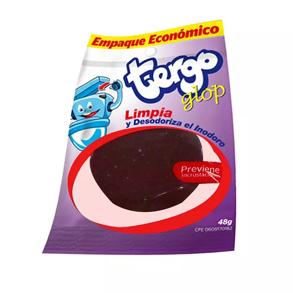 Cof Tergo Glop Limpia Inodoros x 48gr Lavanda