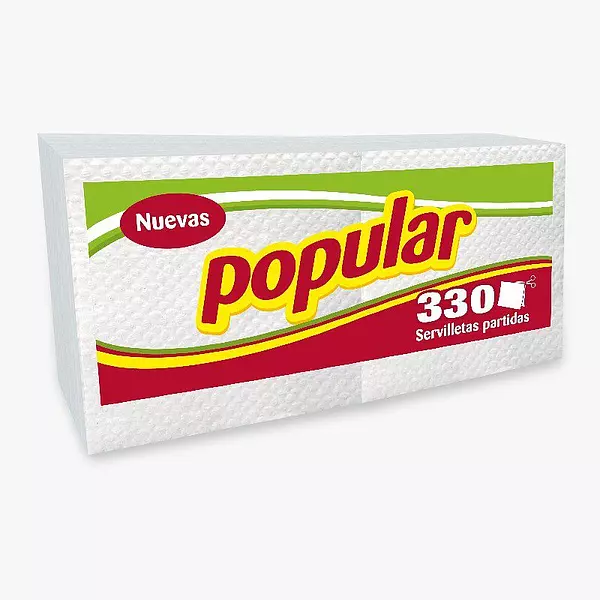 Servilleta Popular 330 Und