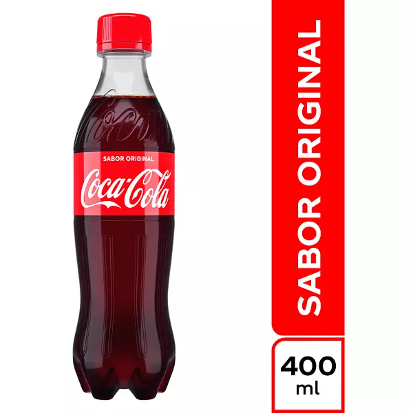 Gaseosa x 400ml Cocacola