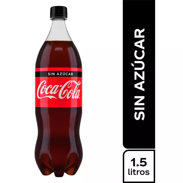 Gaseosa Coca Cola 1,5 Lt Zero