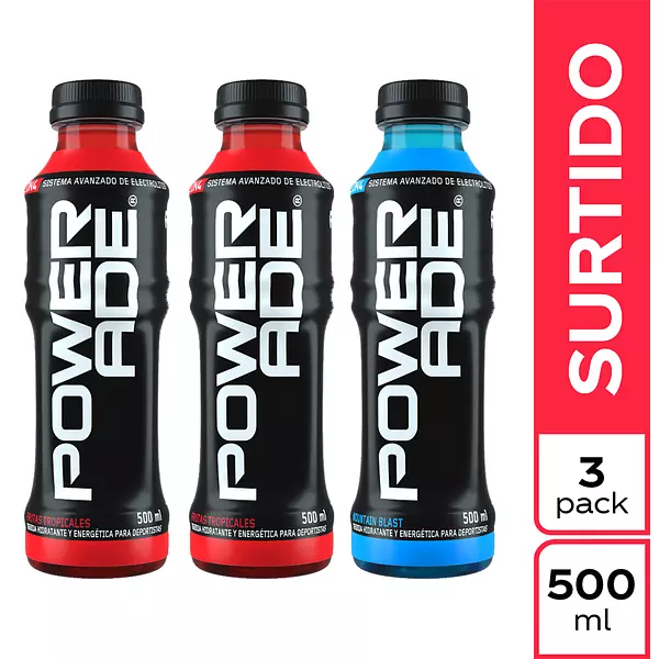 Powerade x 500ml Pge 2 Lleve 3