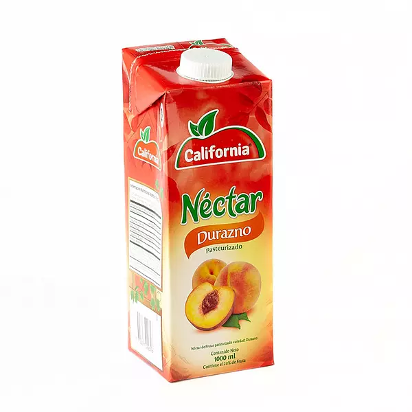 Nectar Californiatetra Pack Durazno 1000ml