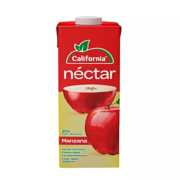 Nectar California Tetra Pack Manzana 1000ml