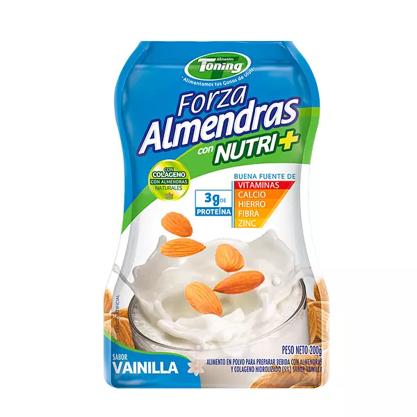 Toning x 200gr Forza Almendras Vainilla