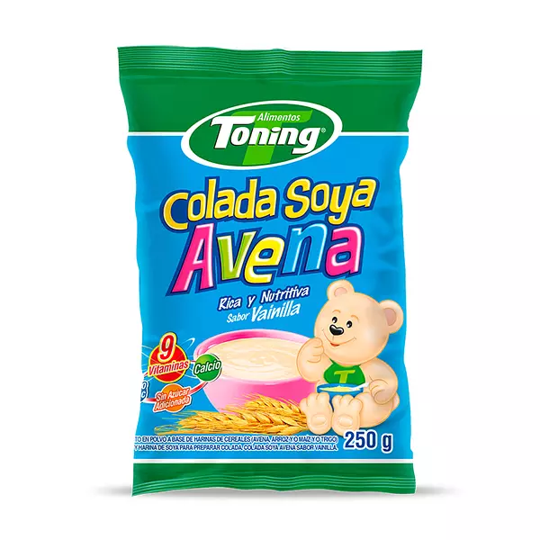 Toning x 250gr Soyavena Vainilla