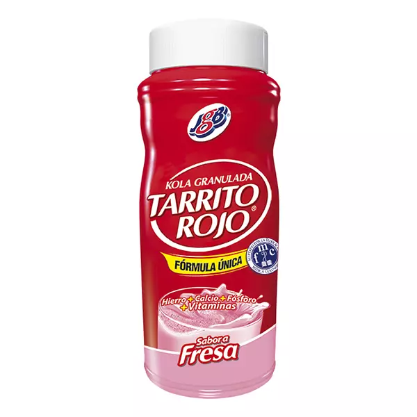 Alimento Granulado Tarrito Rojo Fresa 135g