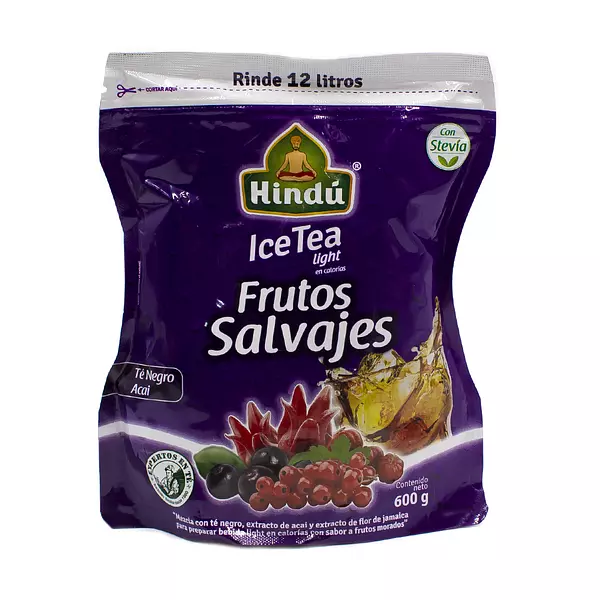 Hindu Ice Tea Light x 600gr Frutos Salvajes