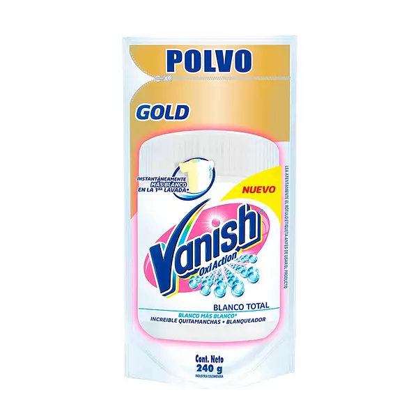 Desmanchador Vanish Blanco Doypack 240g