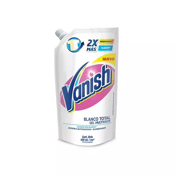 Desmanchador Vanish Blanco Doypack 2*450ml