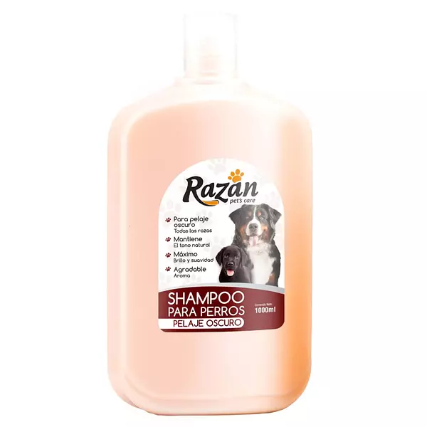 Shampoo para Mascotas Perros Pelaje Oscuro 1000ml