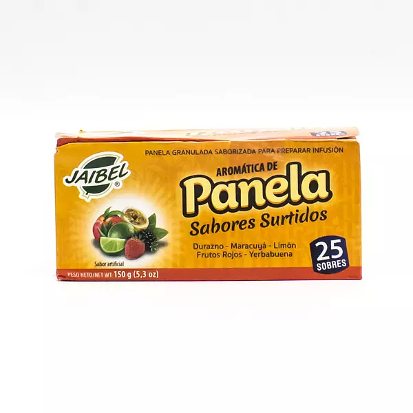 Jaibel Aromatica Panela Surtida x 25