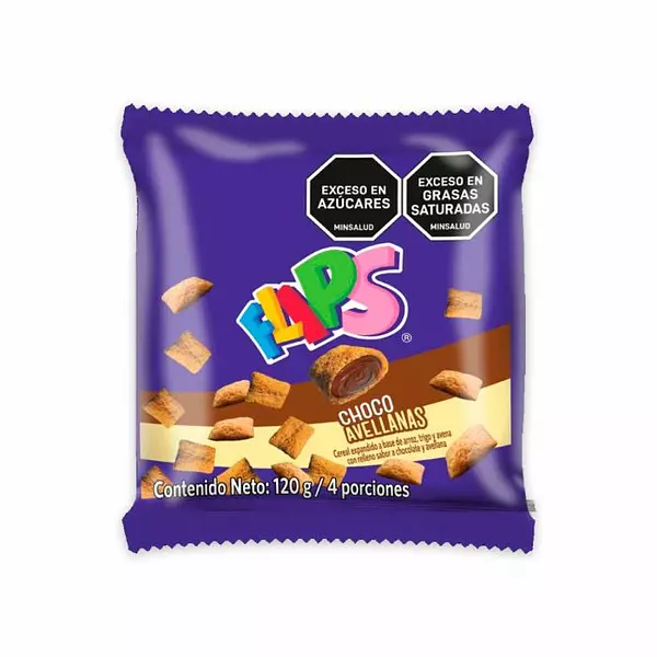 Cereal Flips Choco Avellanas 120g