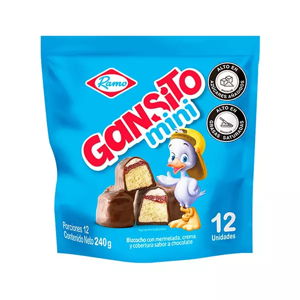 Ponque Gansito Mini 12*20g