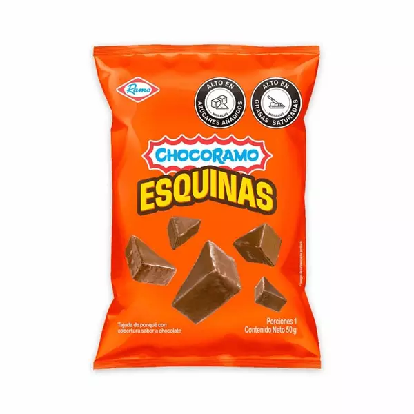 Ponque Esquinas Chocoramo 50g