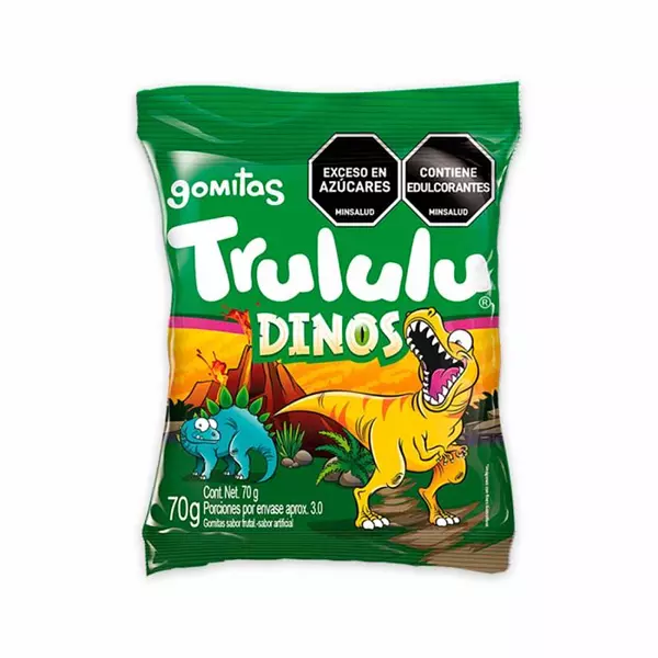 Gomas Trululu Dinos 70g