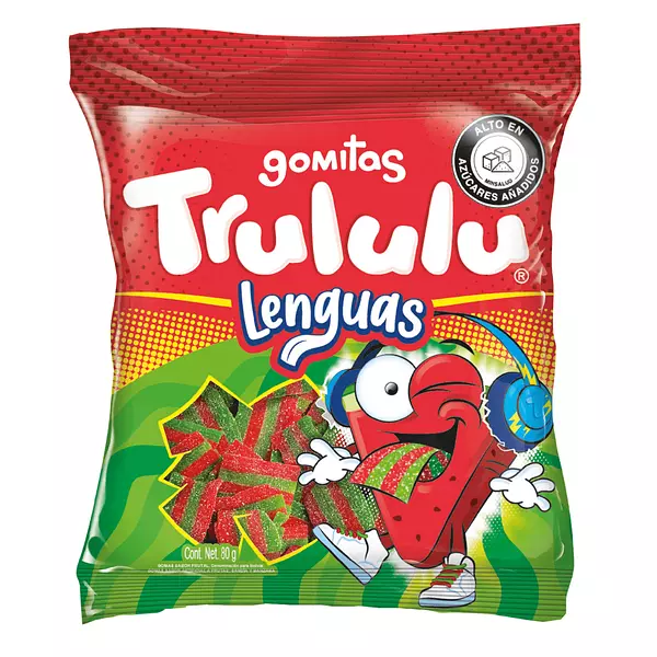 Gomas Trululu Lenguas 70g