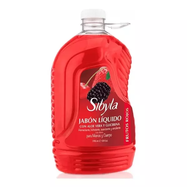 Jabon Liquido Sibyla Frutos Rojos 3785ml