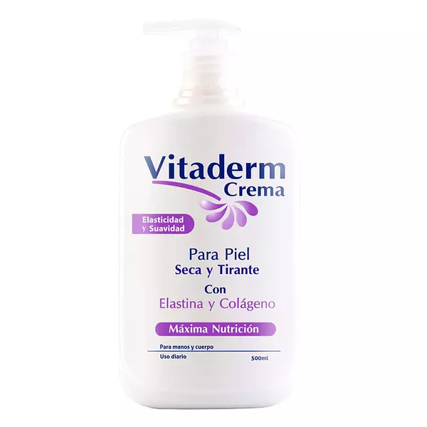 Crema Corporal Vitaderm Hidratacion Intensiva 500ml