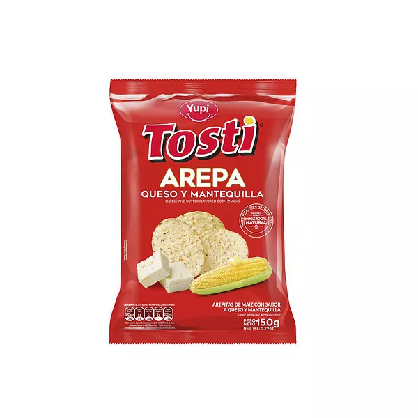 Yupi Tosti Arepa x 150gr