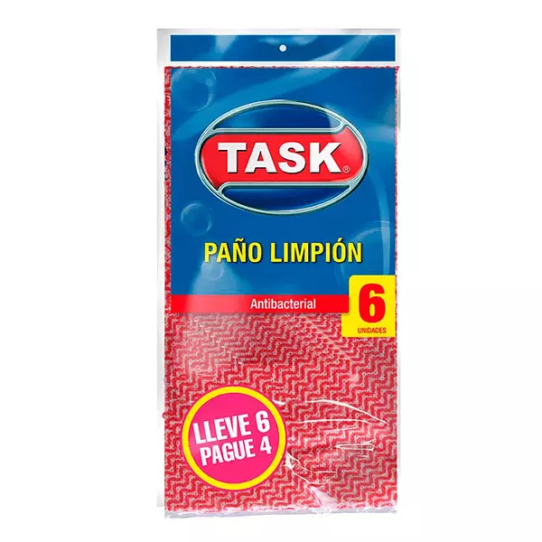 Paño Limpion Task Pague 4 Lleve 6