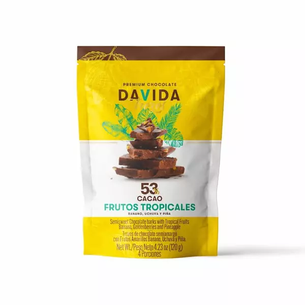 Trozos Frutos Tropicales Davida 120g