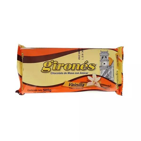 Chocolate Girones Vainilla 500g