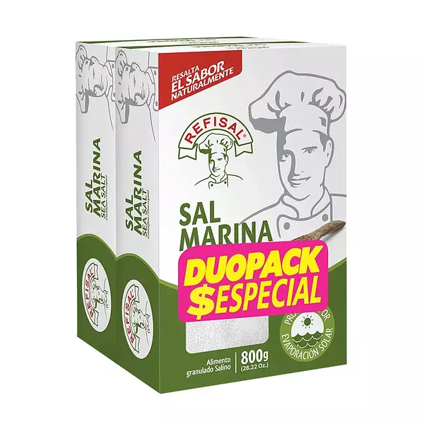 Sal Marina Refisal Duo Pack 800g