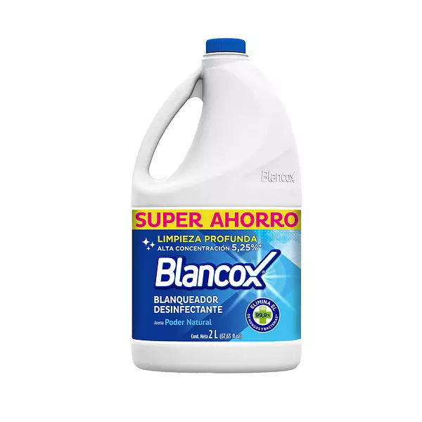 Blanqueador Blancox Súper Ahorro Natural 2000ml