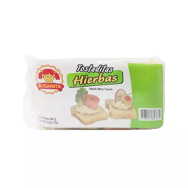 Tostaditas Susanita Hierbas 90g