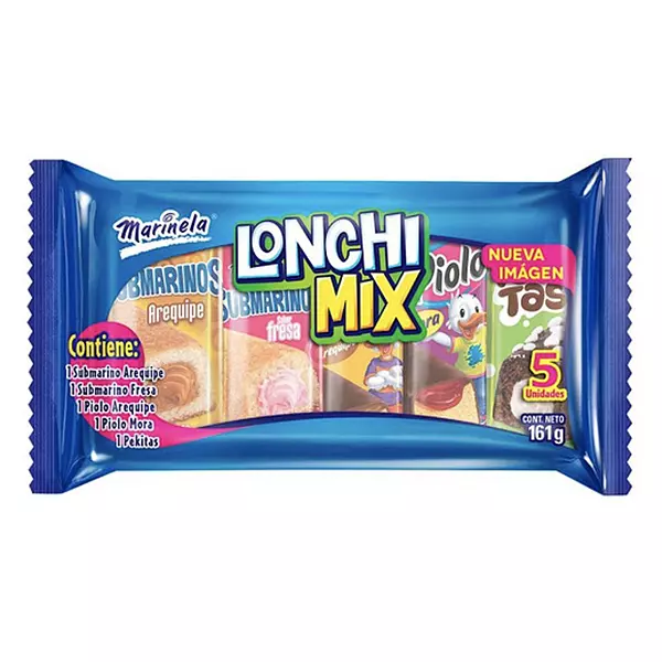 Ponque Lonchimix Marinela 141g