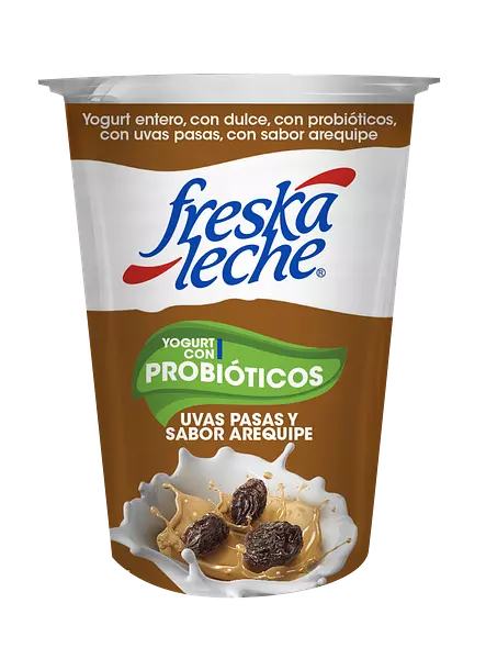 Yogurt Freska Leche con Pasas 150g