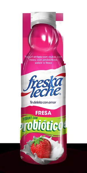 Yogurt Freska Leche Botella Fresa 1000g