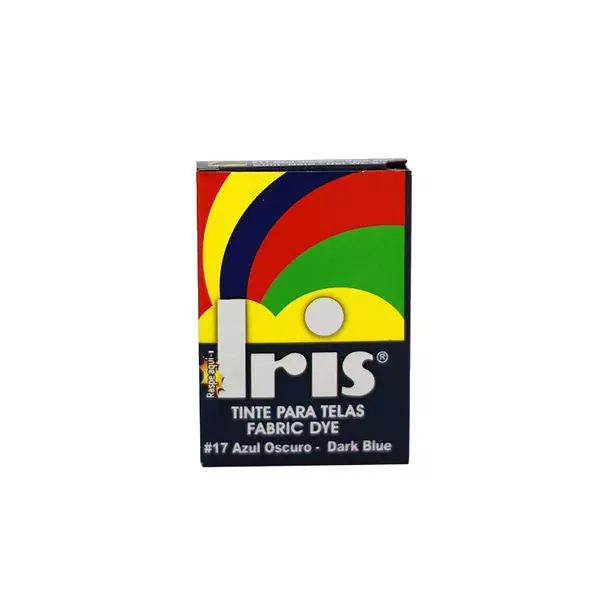 Iris Polvo para Teñir Telas x 9gr Azul Oscuro