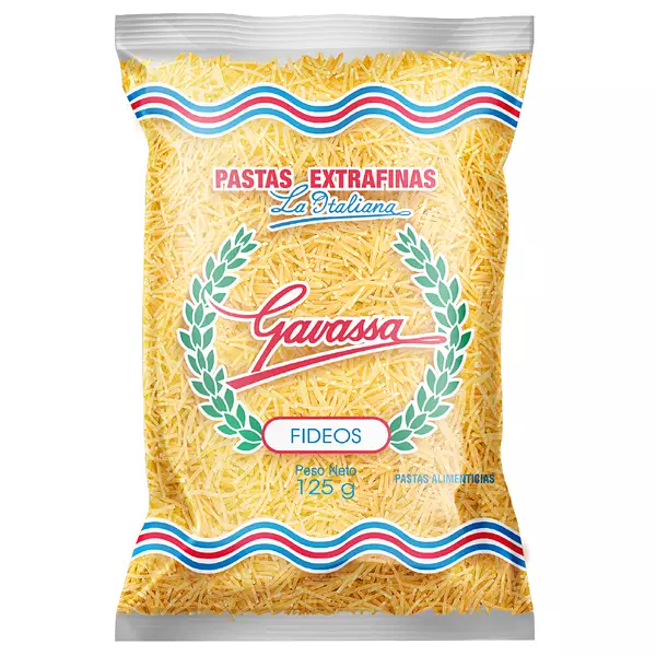 Pasta Gavassa 125g Fideos