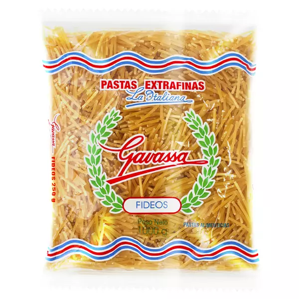 Pasta Gavassa 1000g Fideos