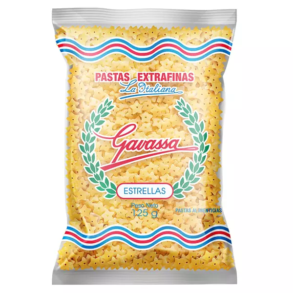 Pasta Gavassa 125g Estrellas