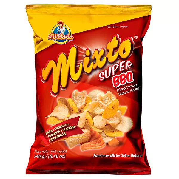 Mixto Super Familiar Bbq La Victoria 240g