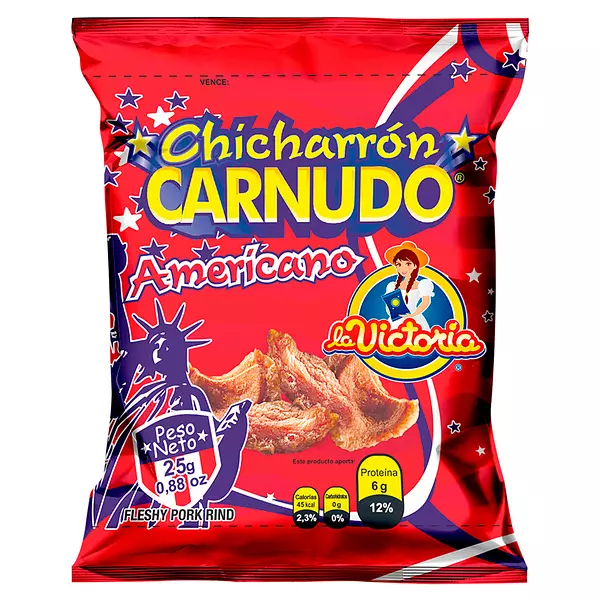 Chicharron Carnudo La Victoria 30g