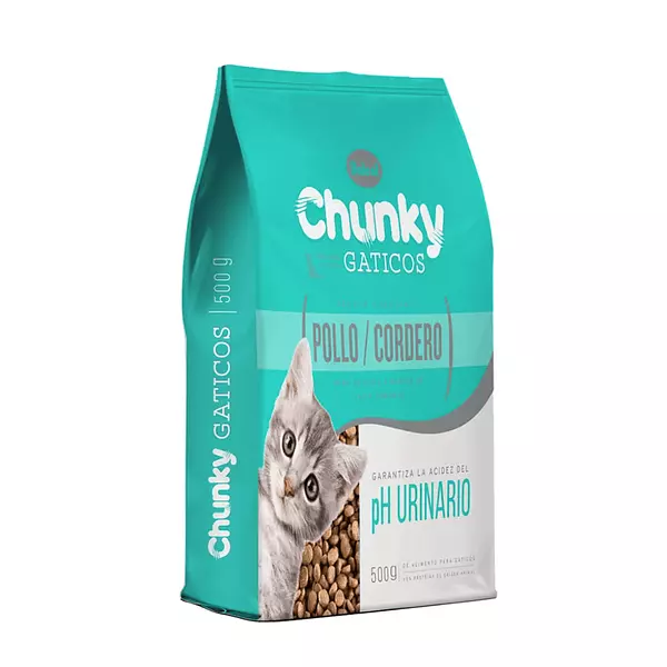 Gaticos Chunky Pollo y Cordero 500g