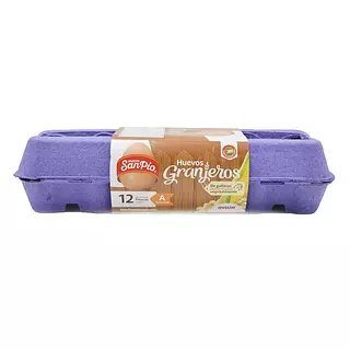 Huevos San Pio Granjeros A 12und