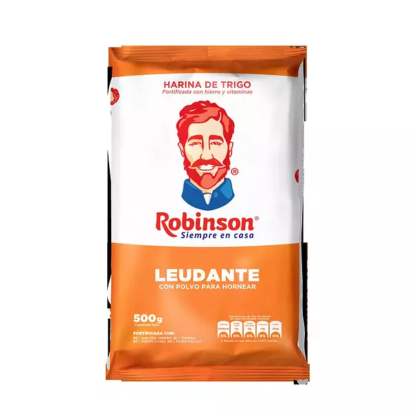 Harina de Trigo Robinson Leudante 500g