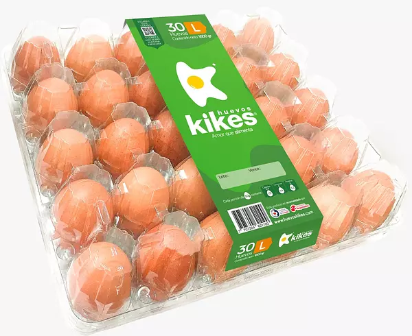 Huevos Kikes Pet L 30und