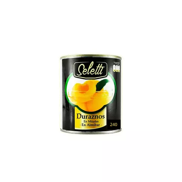 Duraznos Seletti De Mitades 410g