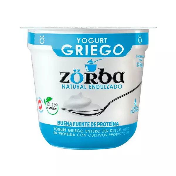 Yogurt Griego Zorba con Dulce 135g