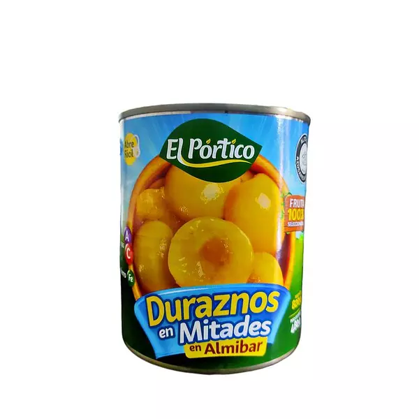 Duraznos El Portico 820g