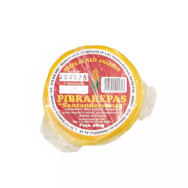 Arepa Fibrarepa Santandereana 480g