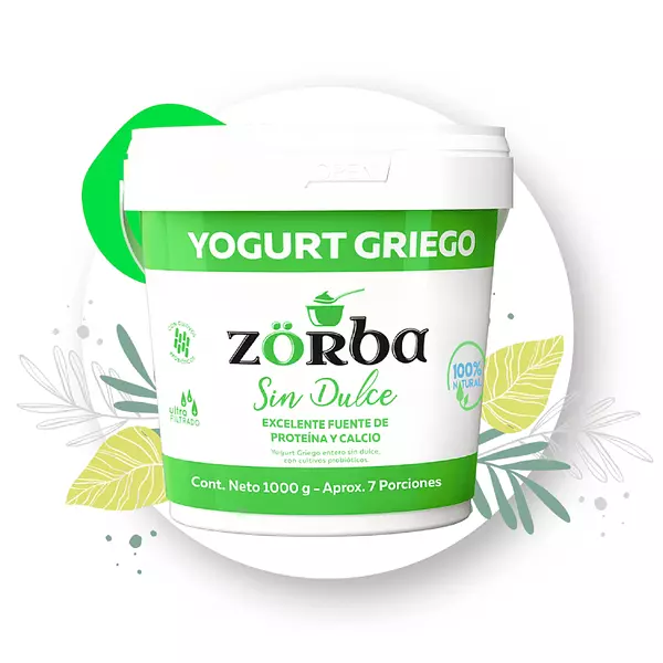 Yogurt Zorba Sin Dulce 1000g