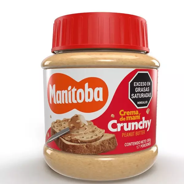 Crema de Mani Crunchy Manitoba 300g